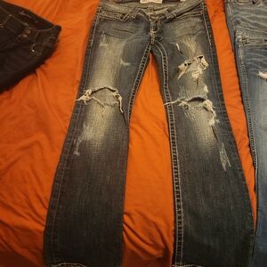 BKE Sabrina distressed jeans